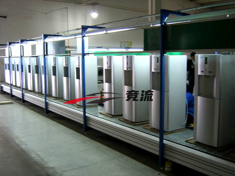 Water dispenser assembly line